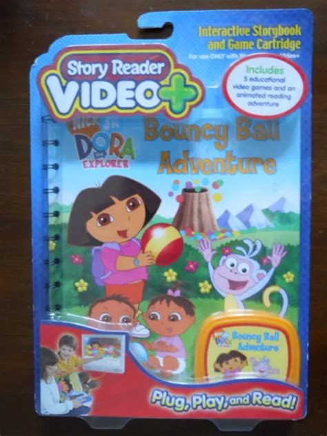 Story Reader Video Dora Explorer Bouncy Ball Adventure Educational