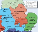 East Midlands English - Wikipedia in 2020 | England map, Map of britain ...