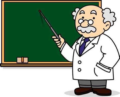 Animated Professor | PNG All