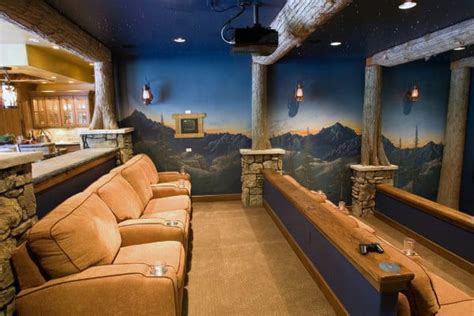 Then pick wall decor that is. 80 Home Theater Design Ideas For Men - Movie Room Retreats
