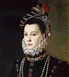 Sofonisba Anguissola. Portrait of Queen Isabel de Valois. Detail.