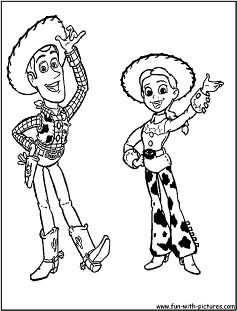 Free Toy Story Jessie Coloring Pages Download Free Toy Story Jessie