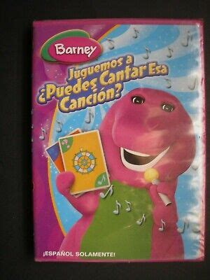 Barney Spanish Dvd Juguemos A Puedes Cantar Esa Cancion New Let S Play