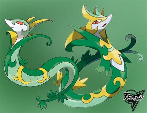 Serperior Mega Serperior By Tazteji On Deviantart