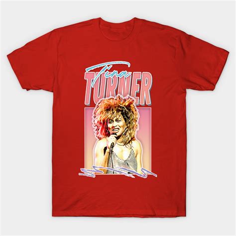 Tina Turner 80s Style Retro Fan Art Design Tina Turner T Shirt