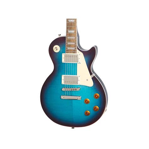 Guitarra Epiphone Les Paul Standard Plus Top Pro Azul Sonkey