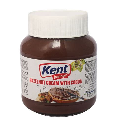 Kent Boringer Hazelnut Cream With Cocoa Gm