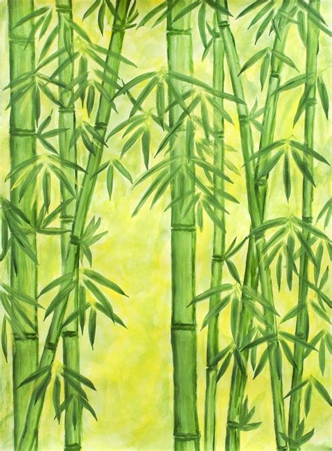 Bamboo Painting By Creativity Runs Free Saatchi Art
