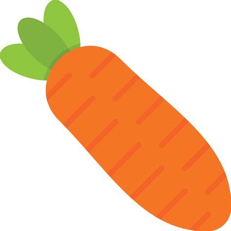 Carrot Flat Icon 9772043 Vector Art At Vecteezy