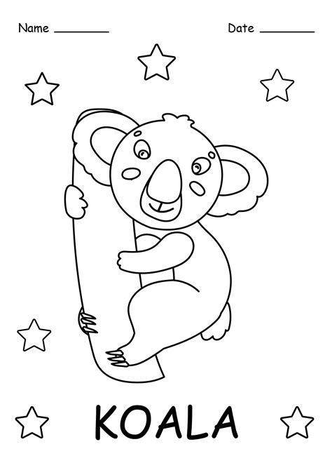 20 Wild Animals Coloring Pages Animals Coloring Sheets Wild Etsy