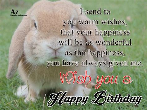 Birthday Wishes With Rabbit Birthday Images Pictures