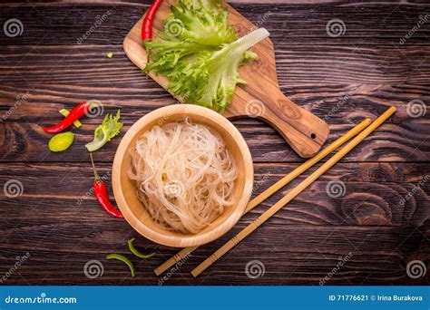 Rice Glass Noodle Stock Image Image Of Cuisine Glass 71776621
