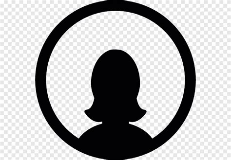 Computer Icons User Profile Woman People Monochrome Png Pngegg