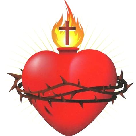 Sacred Heart Free Png Image Png Arts