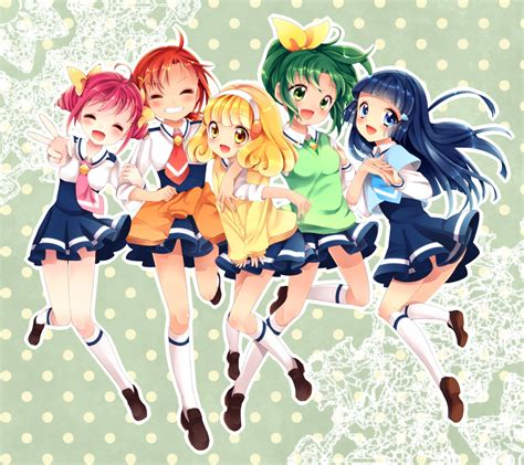 Midorikawa Nao Kise Yayoi Aoki Reika Hino Akane And Hoshizora