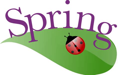Spring Ladybug On A Leaf Clip Art At Clker Com Vector Clip Art Online Royalty Free Public