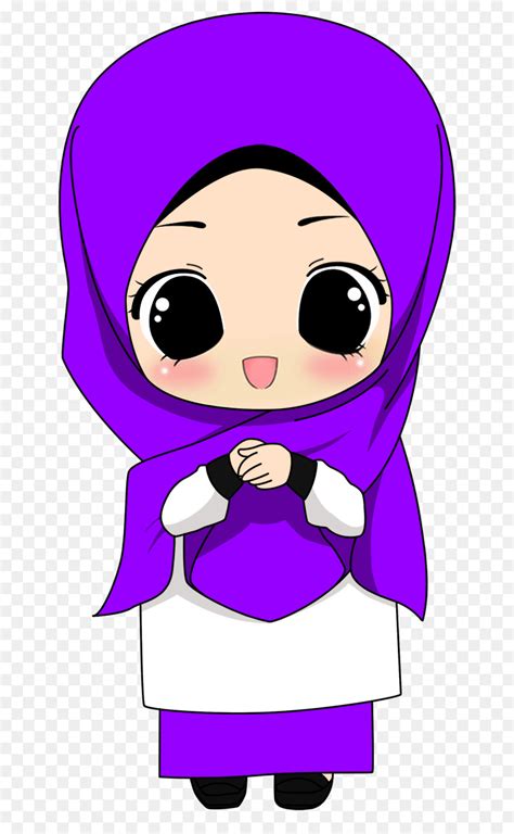 +106 Kartun Muslimah Hijab Cantik | Plazzzza