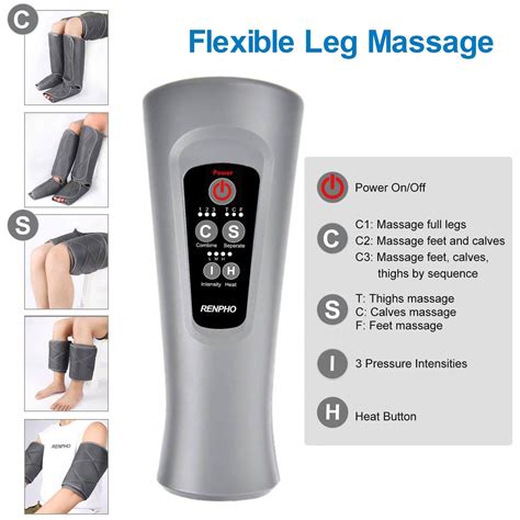 Air Compression Leg Massagers For Circulation Renpho