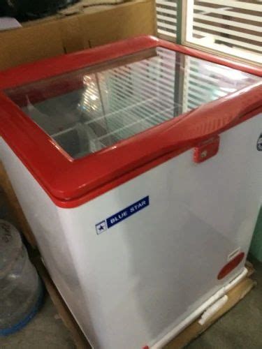 Blue Star Stucco Aluminiumpp Glass Top Freezer At Rs 18800 In Ahmedabad