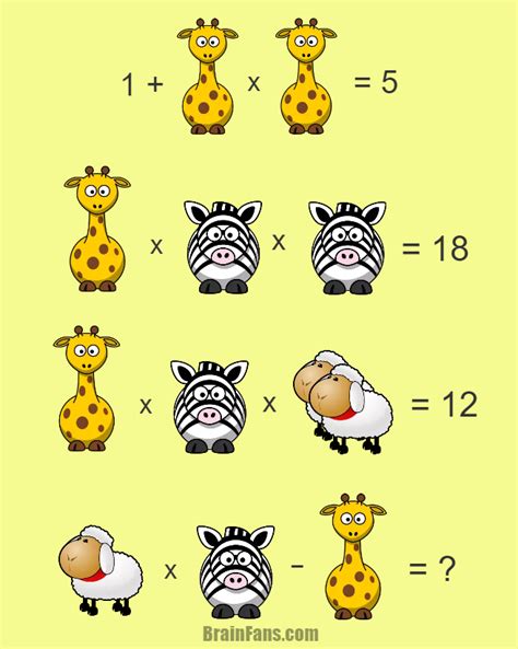 Hard Math Puzzle For Geniuses Number And Math Puzzle