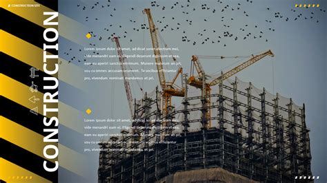 Construction Powerpoint Templates For Presentation