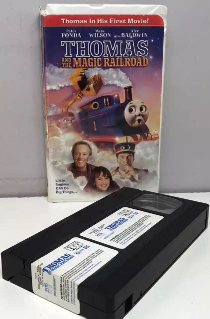 Thomas Magic Railroad Vhs Video Tape Movie Train Tank Engine Double