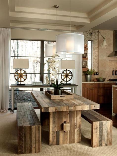 24 Totally Inviting Rustic Dining Room Designs Page 3 Of 5