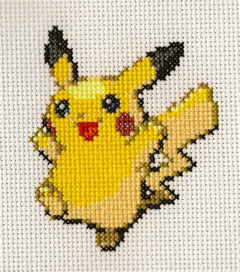 Pikachu Cross Stitch By Samadz On Deviantart