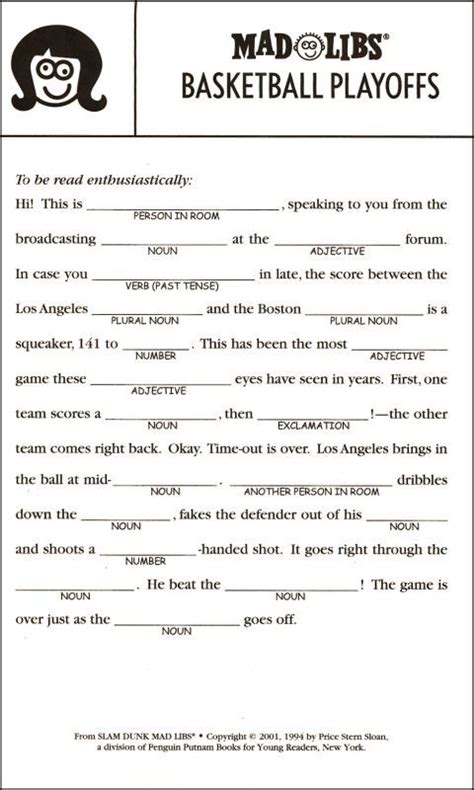 I knew we had to do one for father's day! free printable mad libs for kids - Google Search | Mad ...