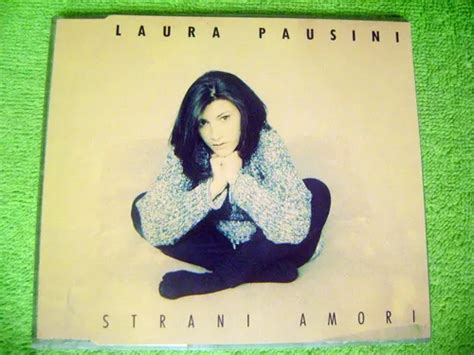 Eam Cd Maxi Single Laura Pausini Strani Amori 1994 Europeo Mercadolibre