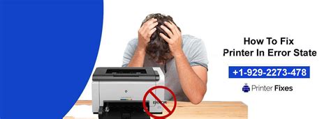 How To Fix Hp Printer In Error State Printer Fixes