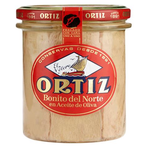 Ortiz Bonito Del Norte White Tuna In Olive Oil 220 G Sheridans