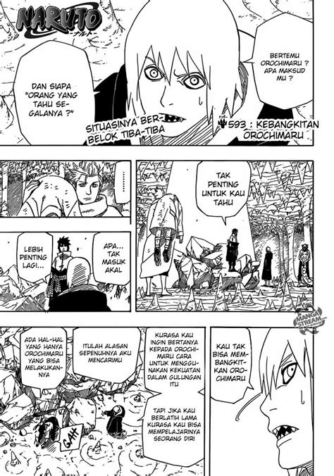 Download Komik Naruto Chapter 593 Kebangkitan Orochimaru Bahasa Indonesia
