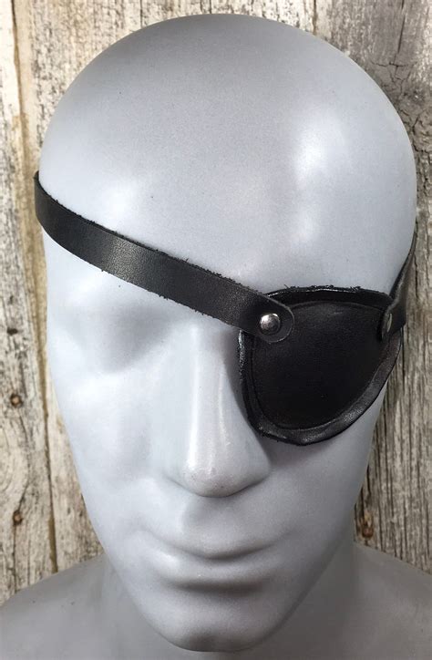 Leather Molded Pirate Eye Patch