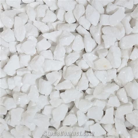 Crushed White Marble From United States