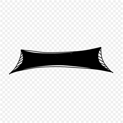 Banner Vector Free Black And White