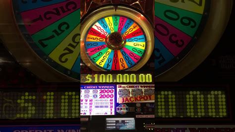Wheel Of Fortune Slot Machine Pay Table