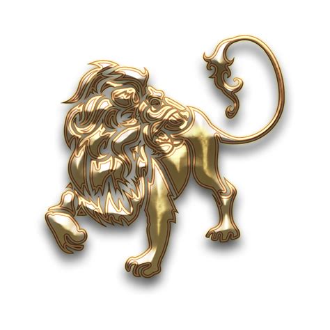 Free Leo Zodiac Sign Logo Gold 9456397 Png With Transparent Background