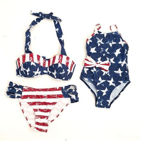 Get Ready For Memorial Day Our Mommy And Me Patriotic Bathing Suits Just