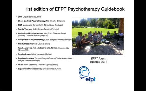 Epg Introduction · Efpt Psychotherapy Guidebook