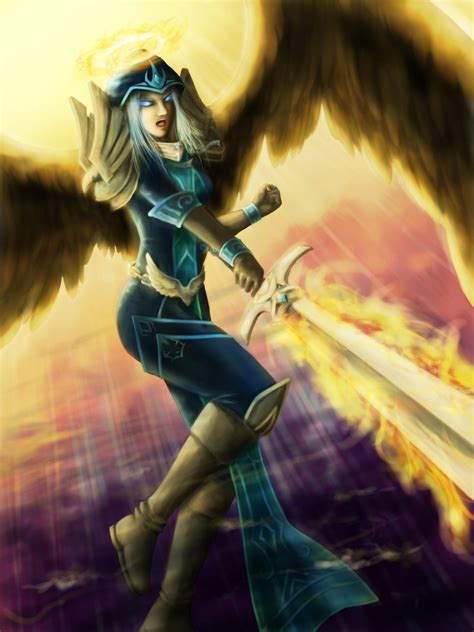 League Of Legends Kayle By Teramaster On Deviantart