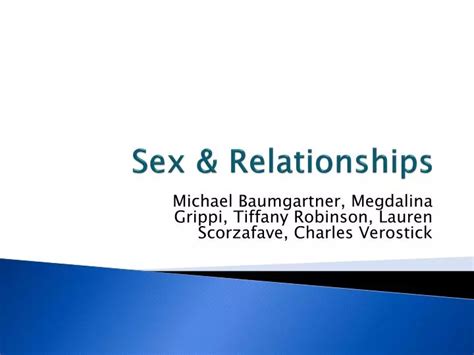 Ppt Sex And Relationships Powerpoint Presentation Free Download Id2591556