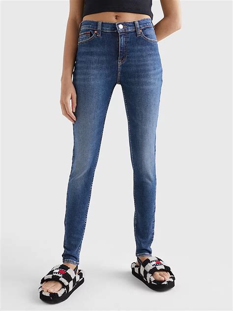 Mädchen Jeanshosen Tommy Hilfiger Mädchen Nora Super Skinny Brbst Jeans