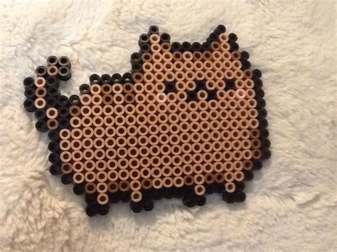 Pusheen Diy Perler Beads Fuse Beads Easy Perler Bead Patterns