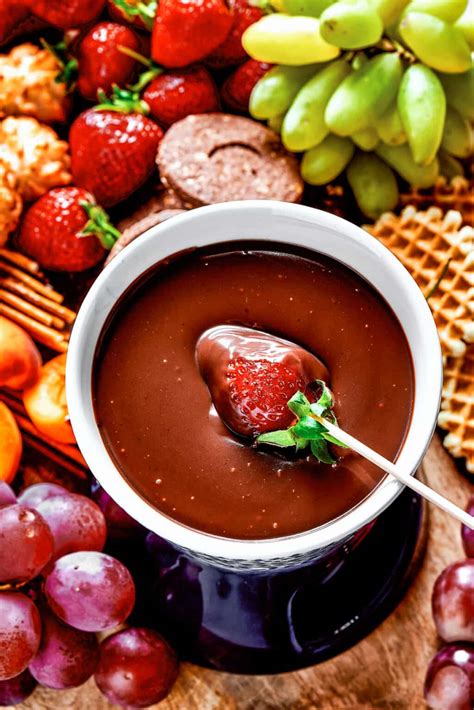 Chocolate Fondue Recipe Easy Weeknight Recipes