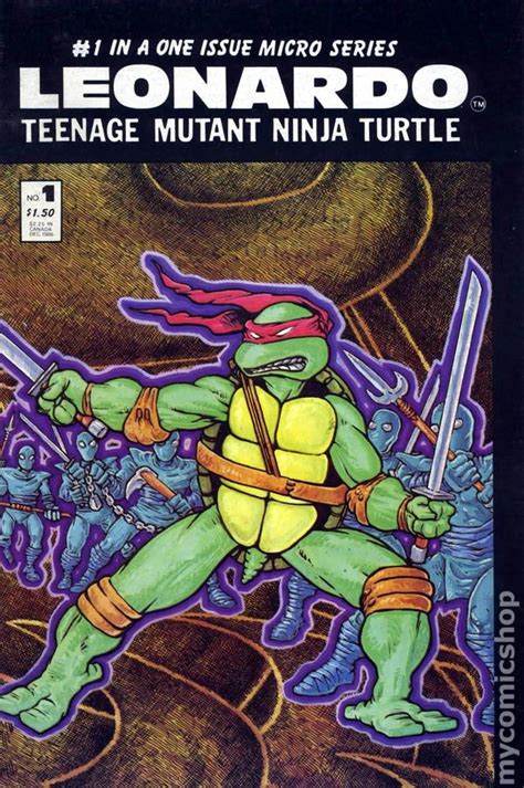 Leonardo 1986 Teenage Mutant Ninja Turtles Comic Books