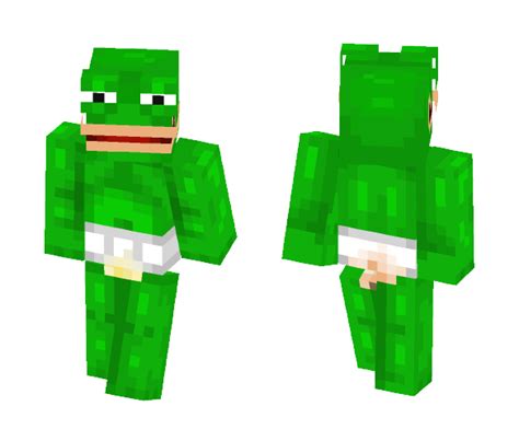 Download Pepe The Frog Minecraft Skin For Free Superminecraftskins