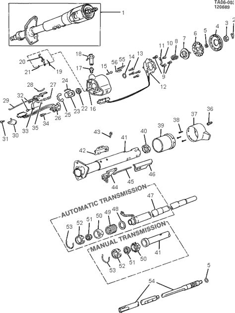 1990 Chevy Truck Steering Column Diagram