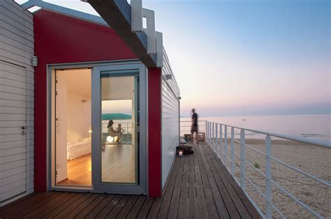 Little Stilt Beach House In Italy