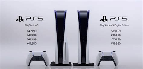 The standard playstation 5 digital edition and playstation you can probably guessed by the name that the digital edition only allows you to play digital copies of games while the standard version can play. PlayStation 5 Price and Release Date Officially Announced